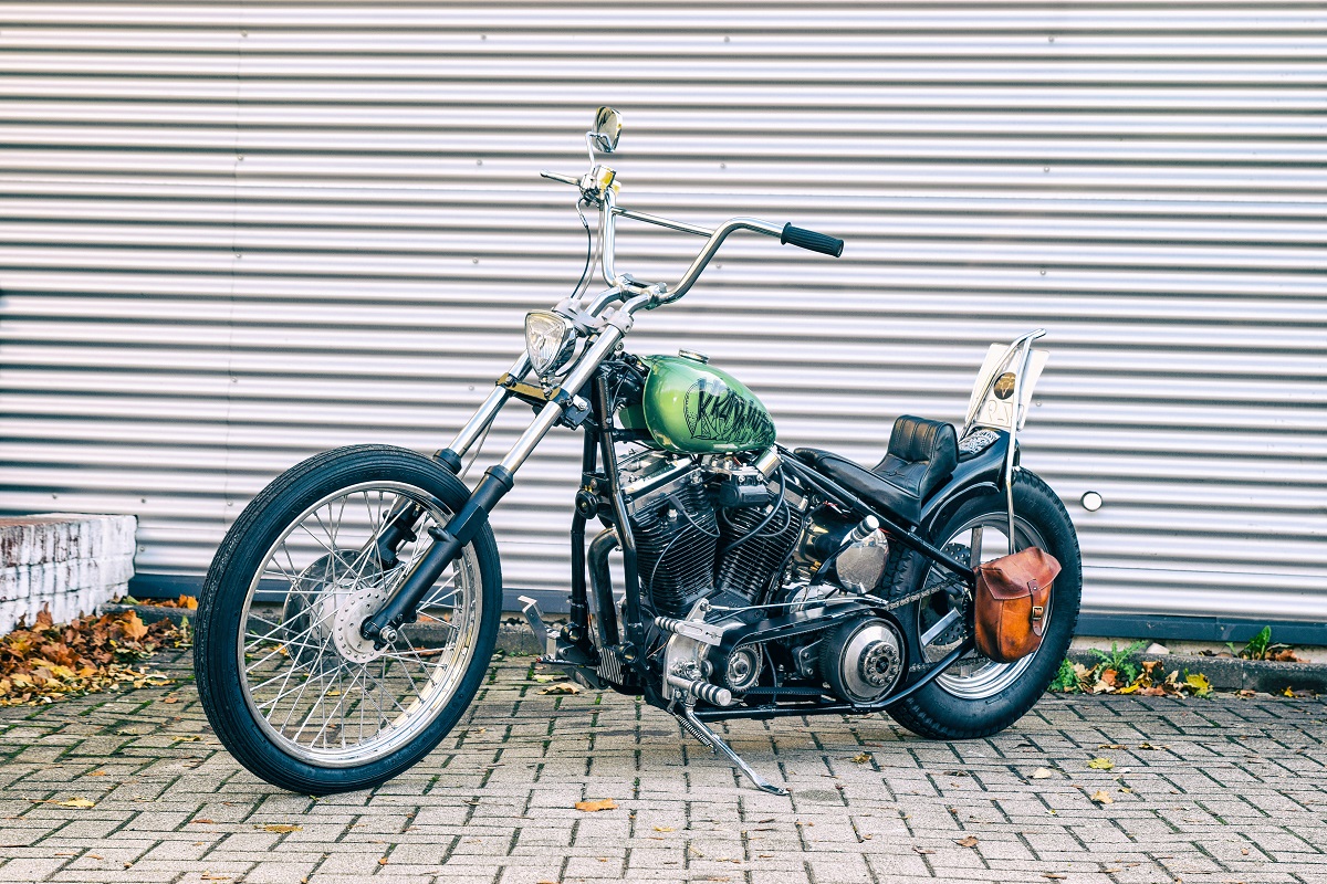 Harley-Davidson Evo Wishbone Starrahmen